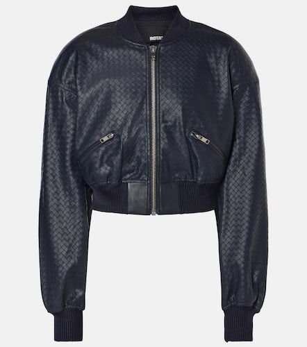 Veste bomber en cuir synthétique - Rotate - Modalova