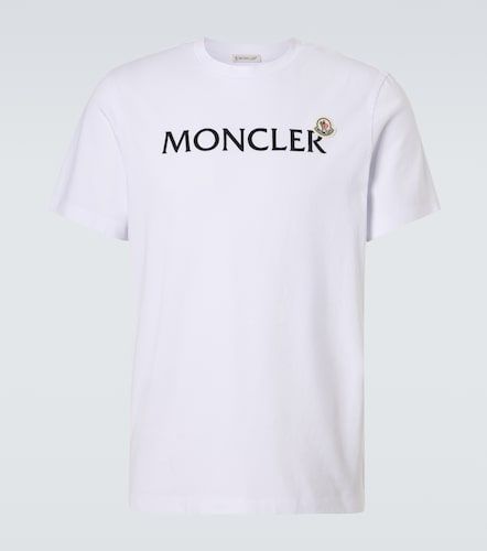 Moncler T-shirt en coton à logo - Moncler - Modalova