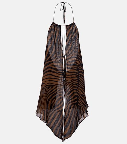 Blumarine Top Foulard en sergé - Blumarine - Modalova