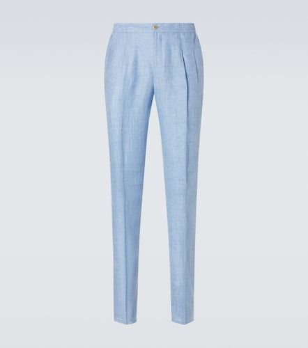 Rubinacci Pantalon slim en lin - Rubinacci - Modalova