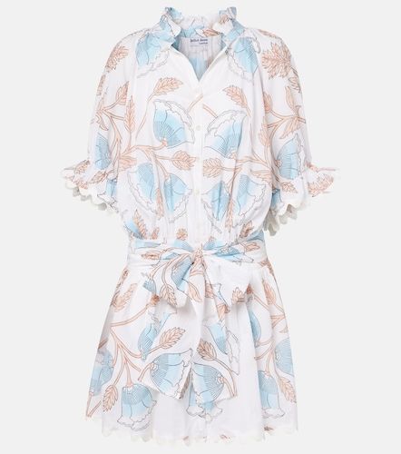 Robe chemise imprimée en coton - Juliet Dunn - Modalova