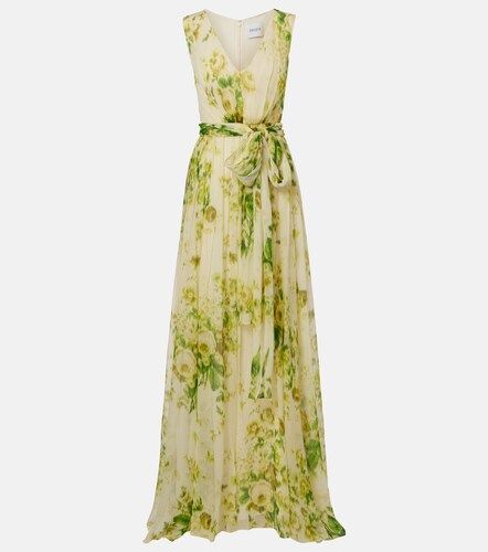 Erdem Robe longue en soie à fleurs - Erdem - Modalova