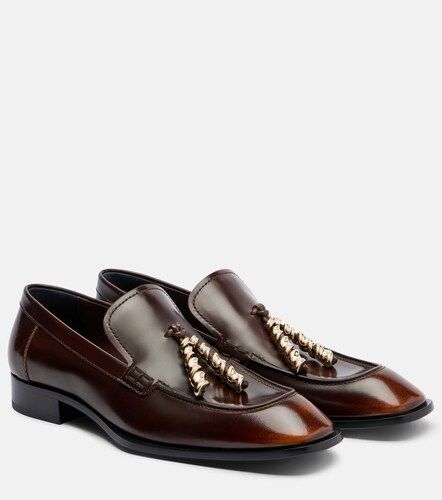 Mocassins en cuir à ornements - Loewe - Modalova
