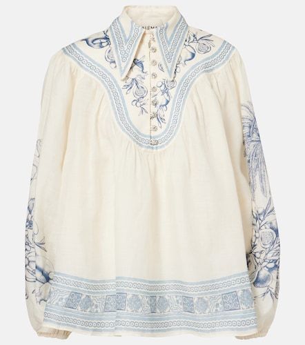 Alémais Blouse Villa Romantique imprimée en ramie - Alemais - Modalova
