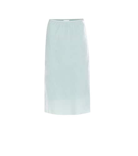 Jupe en velours de soie mélangée - Helmut Lang - Modalova