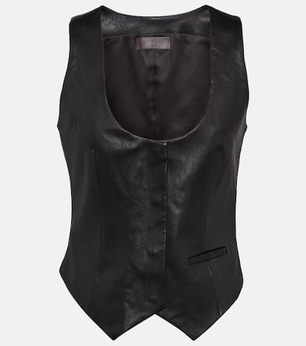 Gilet de costume Adrian en cuir - Stouls - Modalova