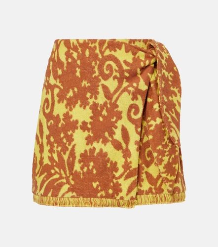Alémais Jupe portefeuille Amarillo en coton mélangé - Alemais - Modalova