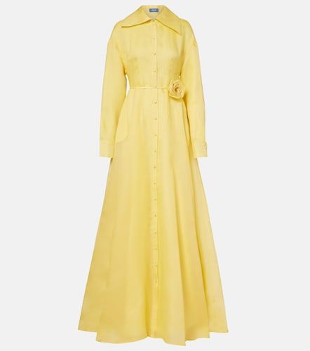 Robe longue Josephine en soie - Leo Lin - Modalova
