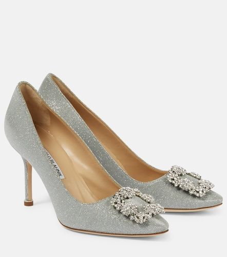 Escarpins Hangisi 90 à paillettes - Manolo Blahnik - Modalova