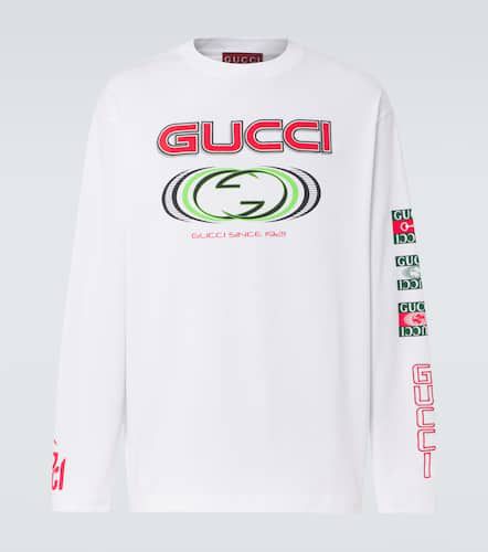 Gucci T-shirt en coton à logo - Gucci - Modalova