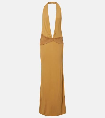 Robe longue en daim - Christopher Esber - Modalova