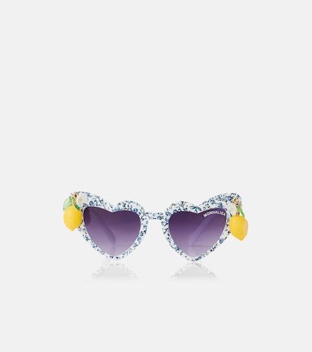 Lunettes de soleil cœurs imprimées - Monnalisa - Modalova