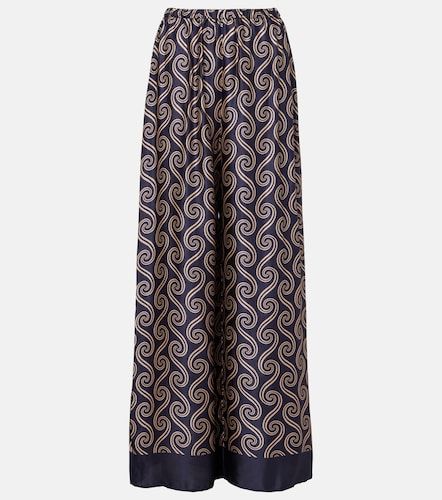 Pantalon ample Jensen imprimé en satin - Faithfull - Modalova