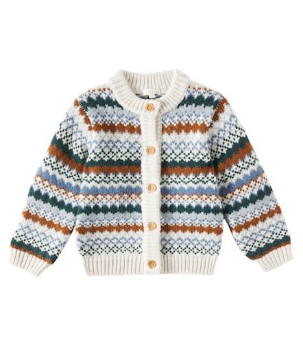 Cardigan Arib en jacquard - Louise Misha - Modalova