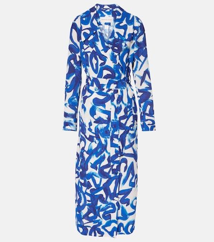 Manteau portefeuille imprimé - Dries Van Noten - Modalova
