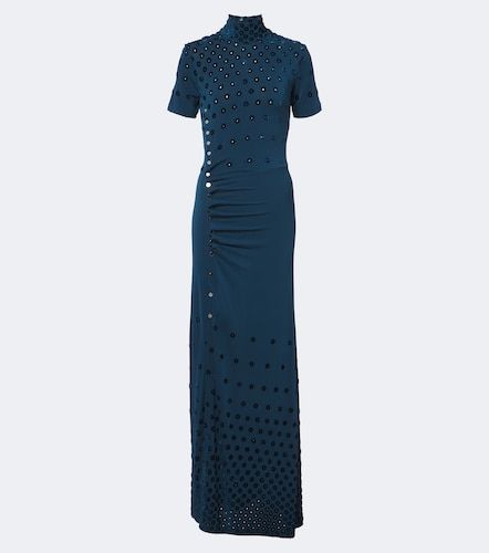 Rabanne Robe longue à appliqués - Rabanne - Modalova