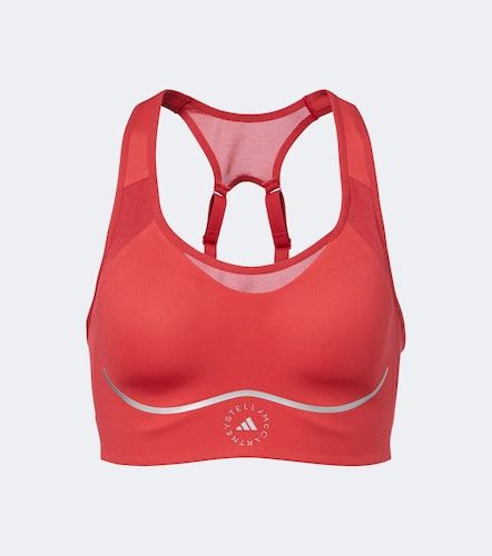 Brassière de sport à logo - Adidas by Stella McCartney - Modalova