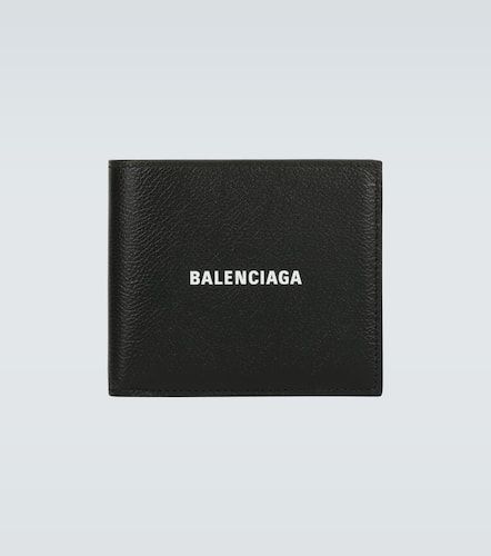 Portefeuille carré Cash en cuir - Balenciaga - Modalova