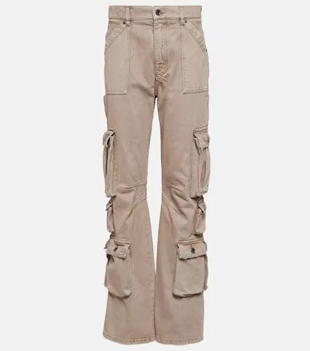 Pantalon cargo à taille haute en jean - Dolce&Gabbana - Modalova
