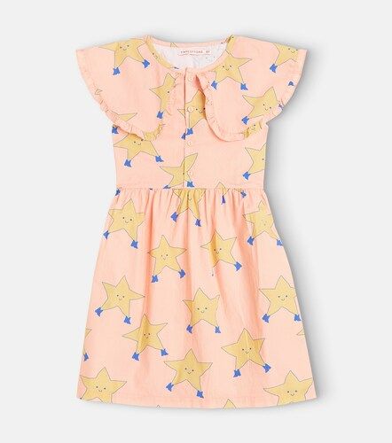 Robe Dancing Stars en popeline de coton - Tinycottons - Modalova