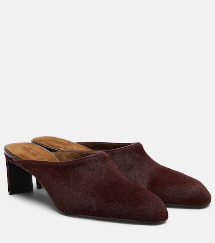 Mules Colt en cuir façon poulain - Khaite - Modalova