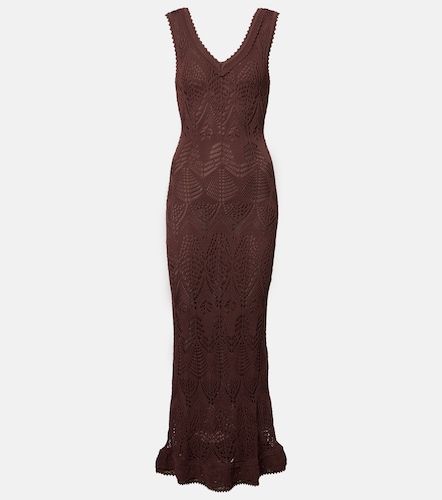 Staud Robe Roan en maille ajourée - Staud - Modalova