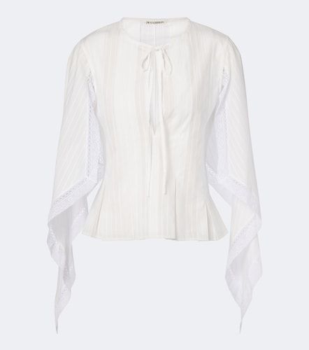 Top en coton à dentelle - JW Anderson - Modalova