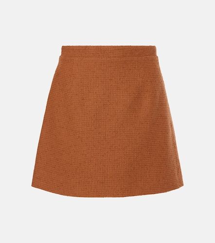 Mini-jupe Iconic en laine et coton mélangés - Patou - Modalova