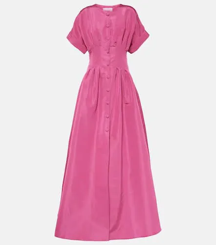 Robe longue en soie - Carolina Herrera - Modalova