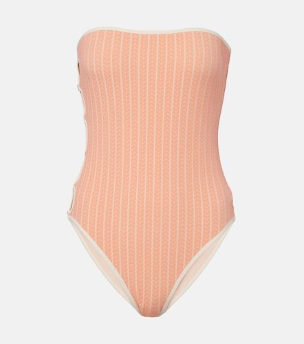 Maillot de bain doré à chevrons - Eres - Modalova