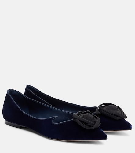 Ballerines Rose Vivier en velours - Roger Vivier - Modalova