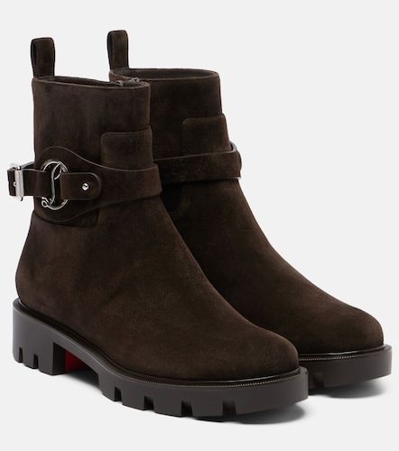 Bottines Dianouchette en daim - Christian Louboutin - Modalova