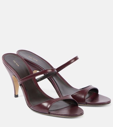 The Row Mules Vika Knot 80 en cuir - The Row - Modalova