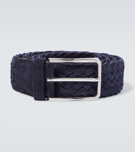 Canali Ceinture en daim tressé - Canali - Modalova