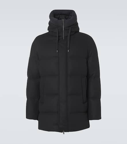 Manteau doudoune en soie et cachemire - Herno - Modalova