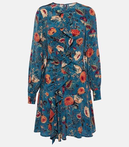 Robe Salima en soie à imprimé floral - Ulla Johnson - Modalova