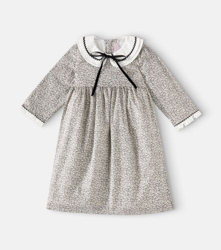 Robe Leana en coton à fleurs - La Coqueta - Modalova