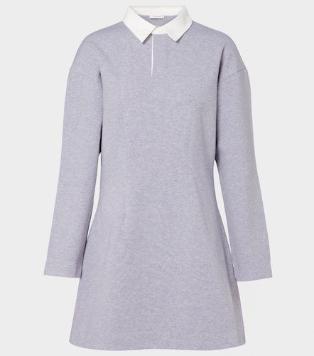 Robe polo en coton mélangé - JW Anderson - Modalova