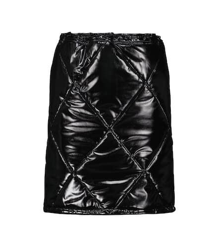 Mini-jupe en cuir synthétique - Dolce&Gabbana - Modalova