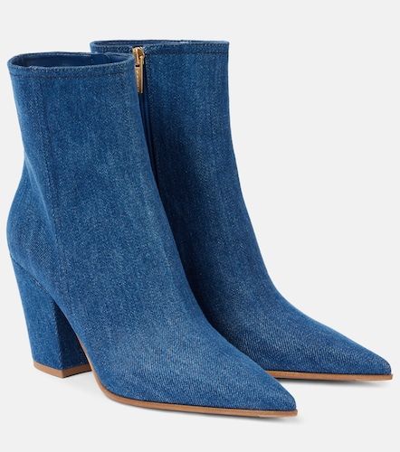 Bottines Keinna 85 en denim - Gianvito Rossi - Modalova