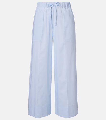 Pantalon ample en coton et lin - Toteme - Modalova