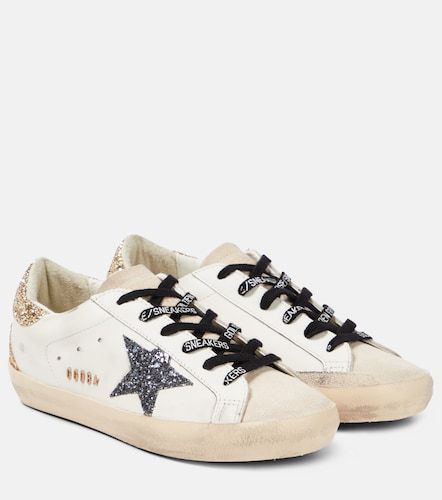 Sneakers Super-Star en cuir - Golden Goose - Modalova