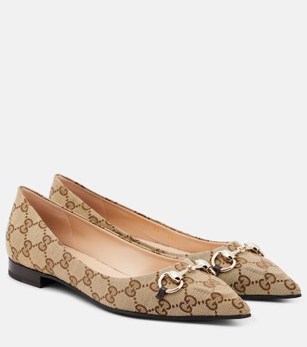 Gucci Ballerines en toile GG - Gucci - Modalova