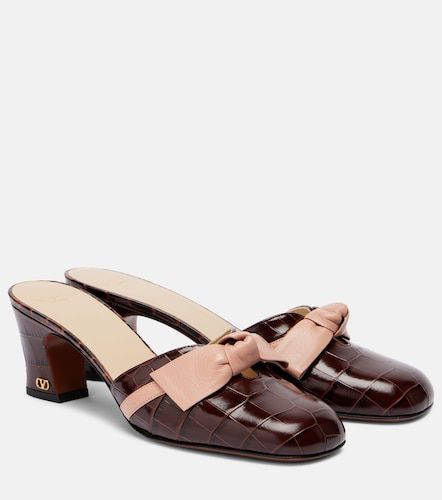 Mules Knotty 60 en cuir - Valentino Garavani - Modalova