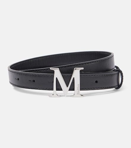 Max Mara Ceinture en cuir à logo - Max Mara - Modalova