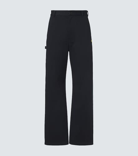 Pantalon droit en toile de coton - Loewe - Modalova