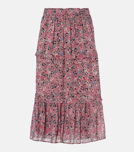Jupe longue Diya en voile de coton - Marant Etoile - Modalova