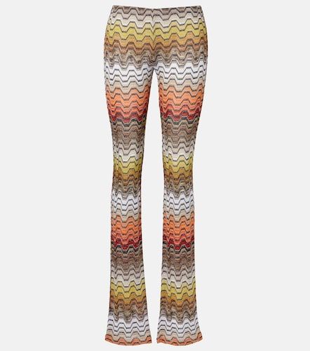 Missoni Pantalon slim Wave en lamé - Missoni - Modalova
