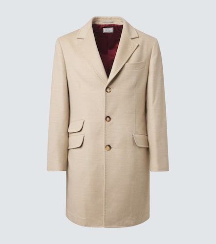 Manteau en laine vierge - Brunello Cucinelli - Modalova