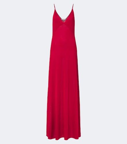 Fendi Robe longue en soie - Fendi - Modalova